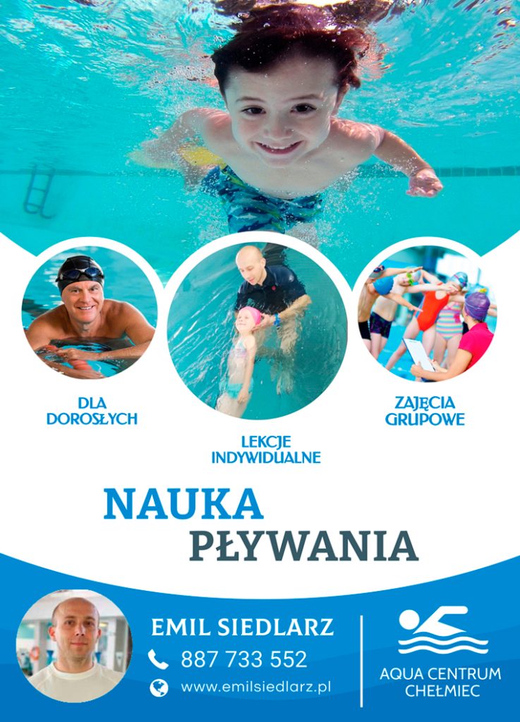 Nauka pływania w Chełmcu